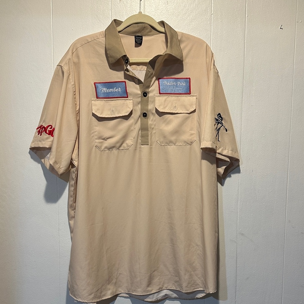 NWOT Tráiler‎ Park Golf Club shirt size xl